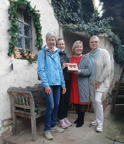 Spende Gretel Lohstöter Adventsausstellung 2025